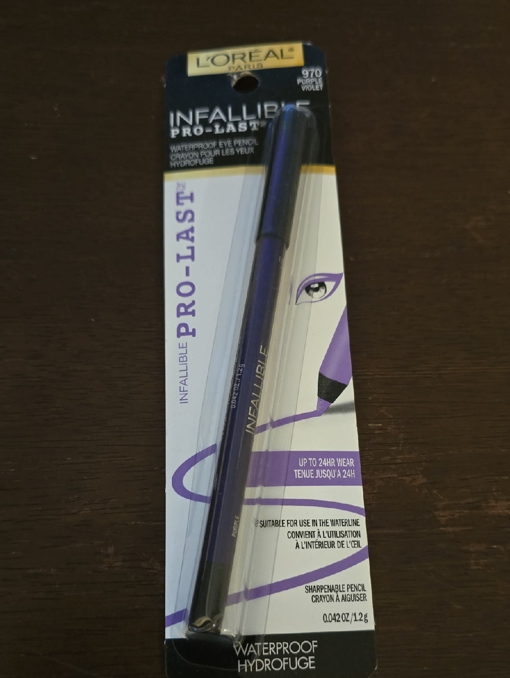 L'Oreal Infallible Pro-Last Waterproof Eye Pencil - Purple